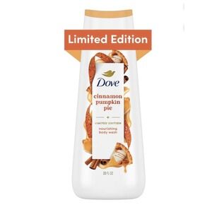 Dove Holiday Treats Body Wash Cinnamon Pumpkin Pie LIMITED EDITION 20‎ fl oz, 1